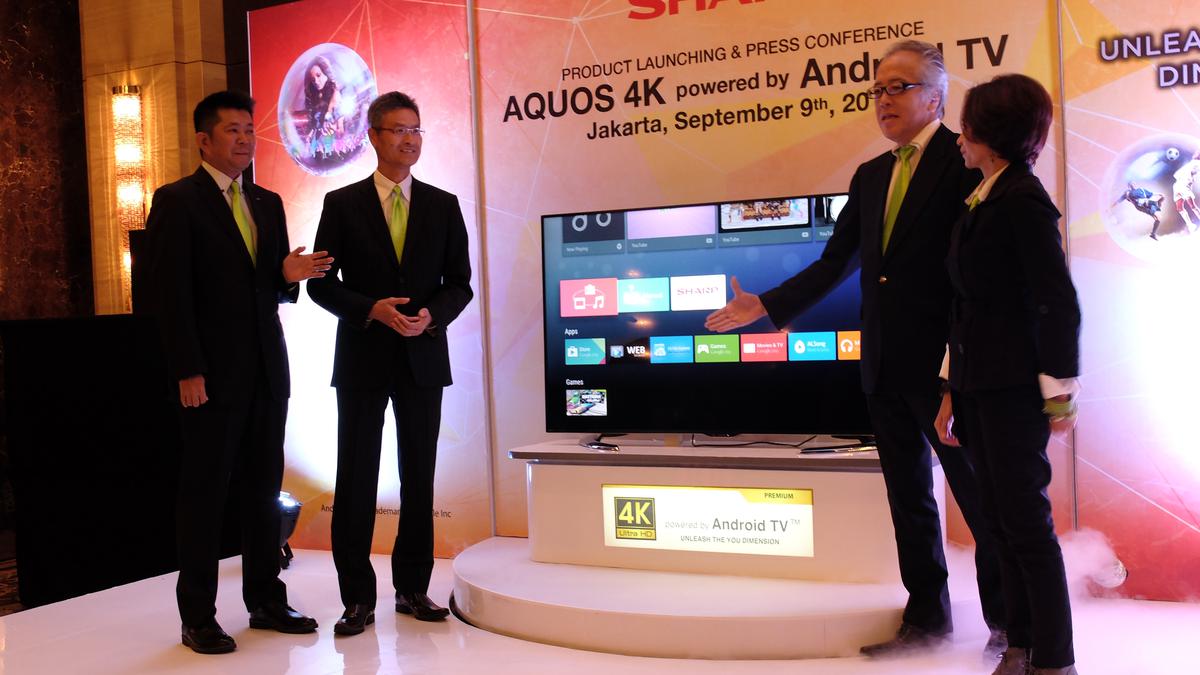 Produksi TV LED di Karawang, Sharp Fokus Garap Pasar Domestik