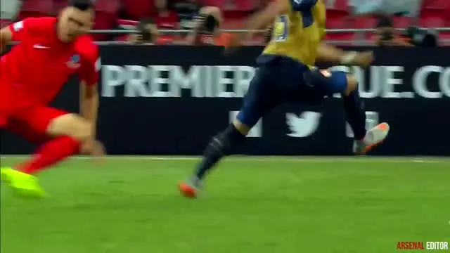 Aksi Gemilang Alex-Oxlade Chamberlain di Sesi Pra Musim