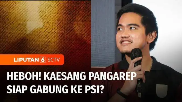 Sebuah video pendek yang beredar di media sosial membuat publik bertanya-tanya, apakah putra bungsu Presiden Joko Widodo, yaitu Kaesang Pangarep terjun ke politik dan bergabung dengan Partai Solidaritas Indonesia ?