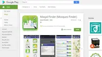 Masjid Finder. (Doc: Google Play Store)