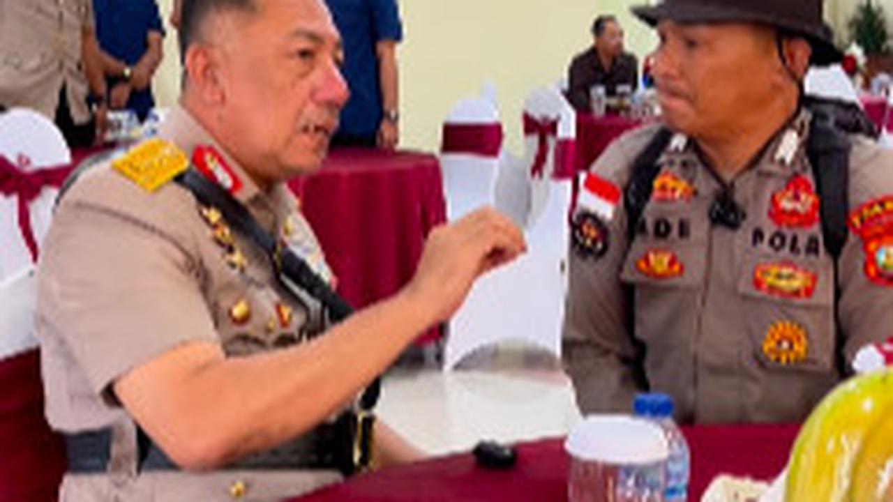 Penuh Haru Perpisahan Jenderal Eks Kapolda dengan Polisi Rocker