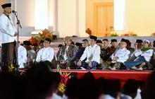 FOTO: Suasana Hikmat Zikir dan Doa Kebangsaan di Istana Merdeka untuk Bulan Kemerdekaan 79 Tahun RI