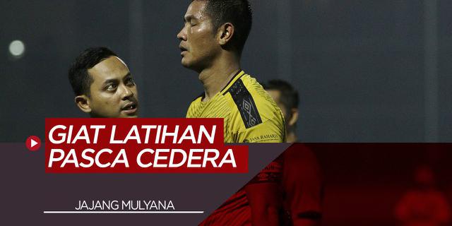 VIDEO: Pemain Bhayangkara FC, Jajang Mulyana Giat Lakukan Penyembuhan Tahap Akhir Pasca Cedera