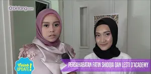 Seperti ini lucunya persahabatan antara Fatin Shidqia dan Lesti D’Academy.