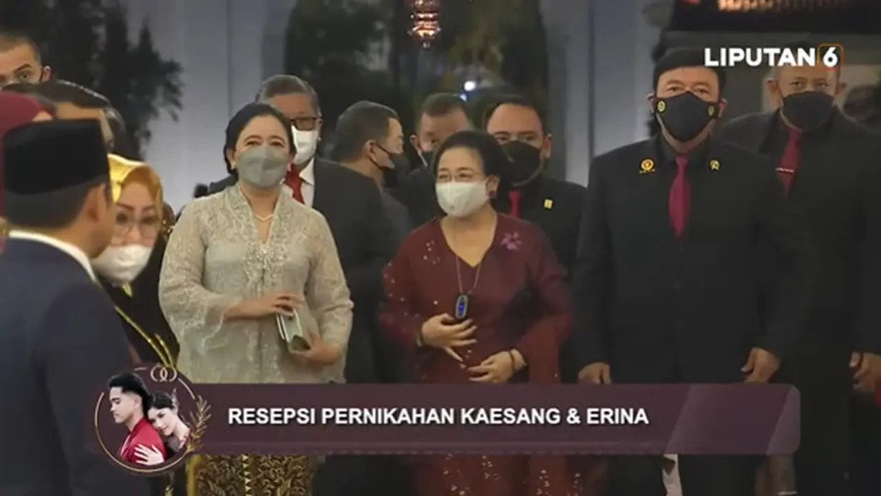 Presiden ke-5 Republik Indonesia Megawati Soekarnoputri tampak hadir di Pura Mangkunegaran, Solo, Jawa Tengah. Megawati tiba dengan didampingi oleh Kepala BIN, Budi Gunawan (BG).