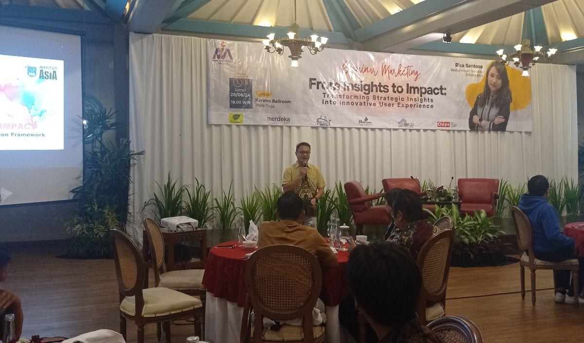 Acara yang digelar Jumat (28/6) kemarin, di Keraton Ballroom Hotel Tugu Malang ini, mengangkat tema "From Insight to Impact: Transforming Strategic Insight Into Innovative User Experience".