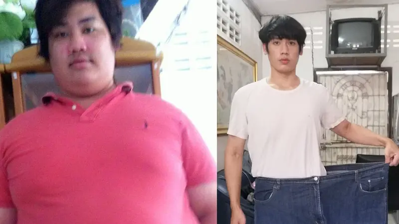 Viral Pria Berhasil Turun Hingga 80kg dalam Setahun, Begini Rahasianya