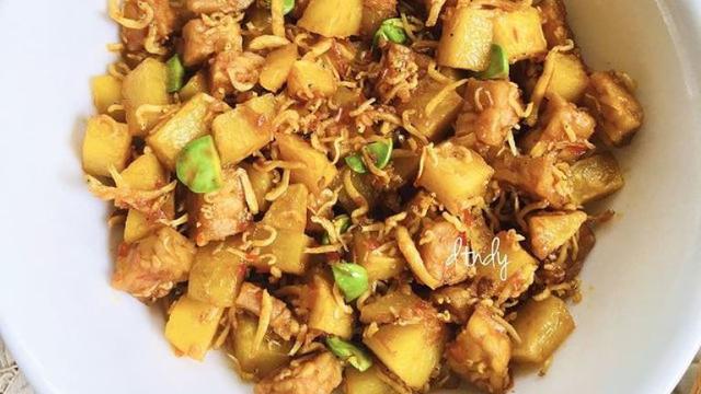 Sambal Goreng Kentang Tempe Teri