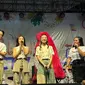 Billy Davidson, Anjani Dina, dan Haviza Devi Ramaikan Festival SCTV 34 di Kendal. (Dok SCTV)