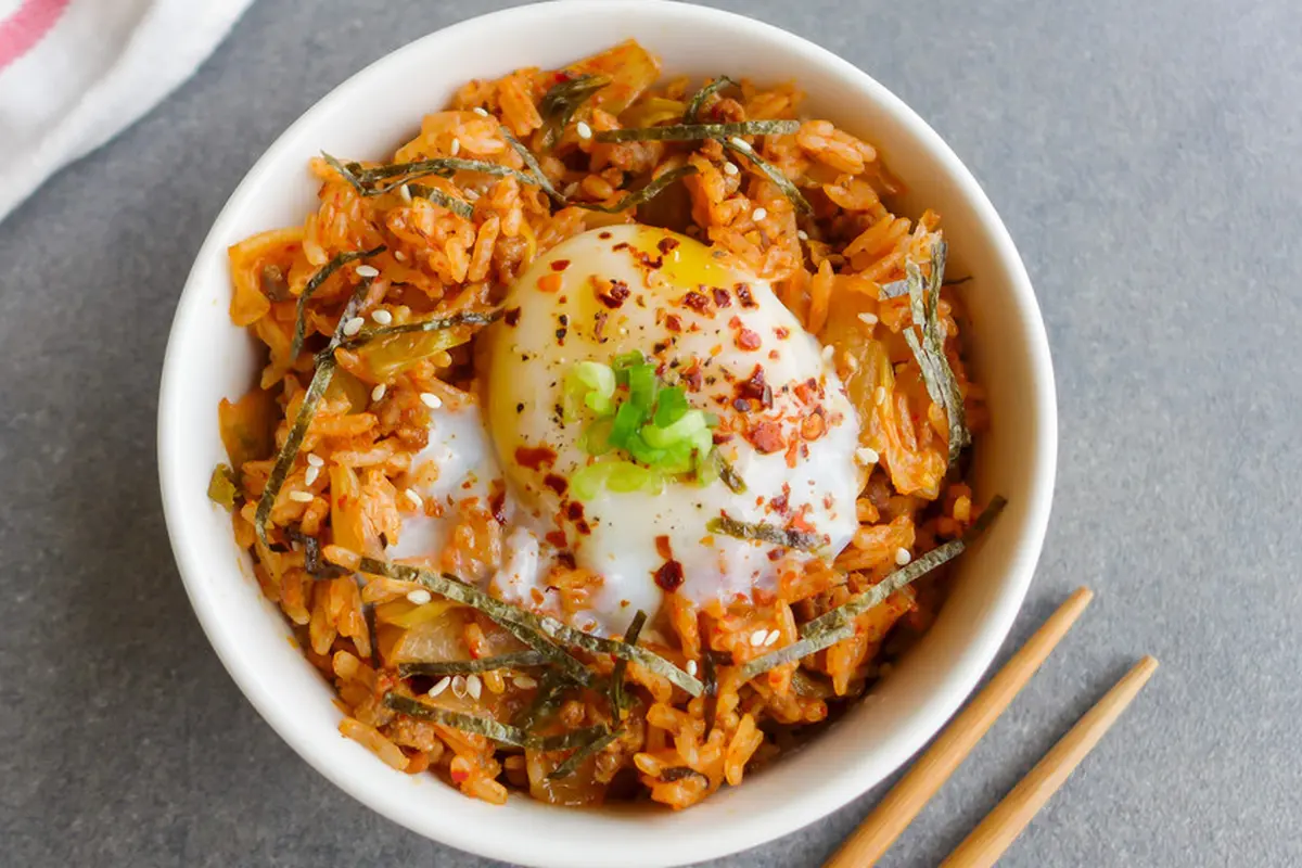 Nasi Goreng Kimchi ala Korea