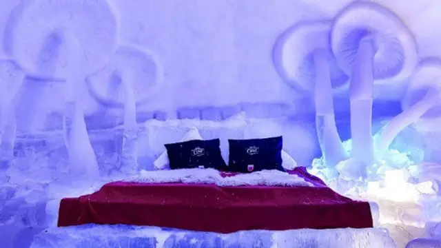 Keindahan Hotel dari Es