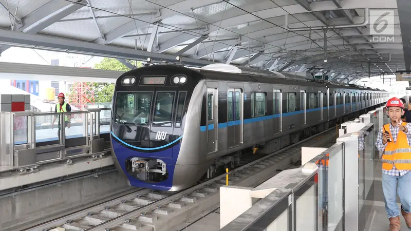 Bulan Depan Masyarakat Bisa Ikut Uji Coba MRT