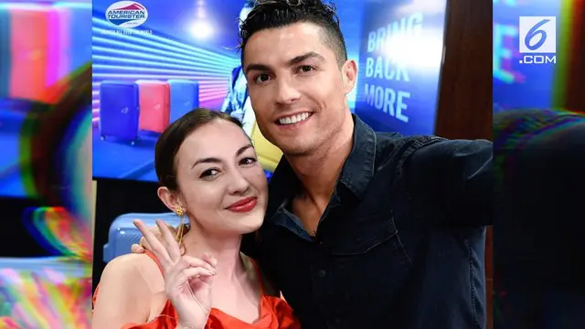 VIDEO: Wow, Rianti Cartwright Ketemu Cristiano Ronaldo