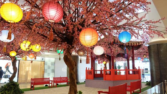 Meriahnya Dekorasi dan Penawaran Imlek Mal Premium di Jakarta