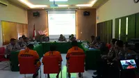 Sidang etik 3 perwira polisi (Liputan6.com/ Dian Kurniawan)