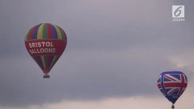VIDEO: Festival Balon Udara Terbesar di Eropa
