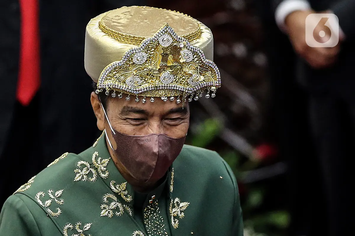 Momen Jokowi Hadiri Sidang Tahunan MPR 2022