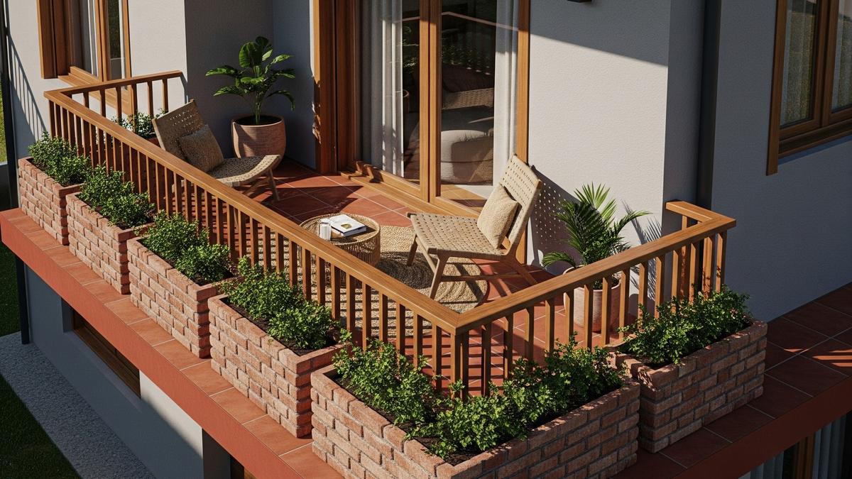 7 Inspirasi Cat Balkon Rumah Minimalis, Terlihat Modern dan Estetik