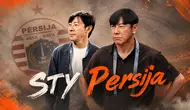 Shin Tae-yong resmi melatih Persija. (Photo Bola.com/Graphic generated AI)