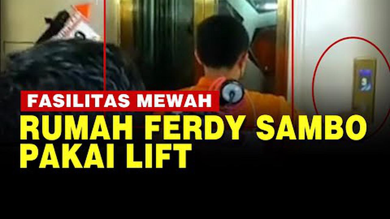 VIDEO: Ada Lift di Rumah Mewah Ferdy Sambo, Terungkap saat Rekonstruksi