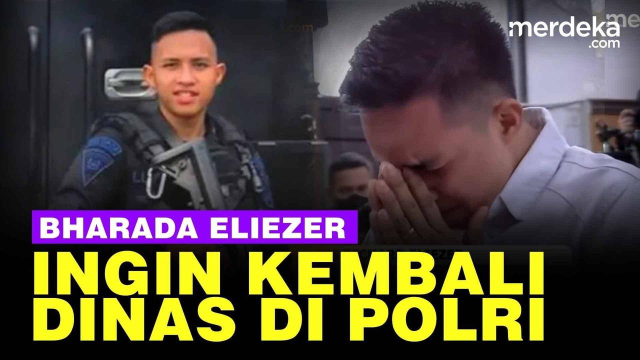 VIDEO: Ibunda Ungkap Keinginan Eliezer Kembali Tugas di Polri