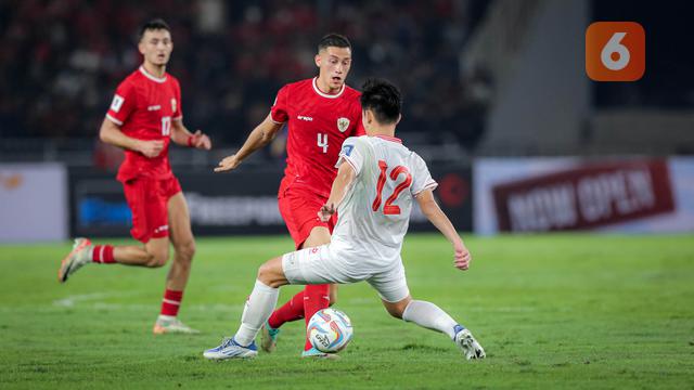 Timnas Indonesia vs Vietnam Kualifikasi Piala Dunia 2026 zona Asia