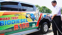 Impian Indonesia ciptakan biodisel B100 dari CPO (Crude Palm Oil) berhasil terwujud.