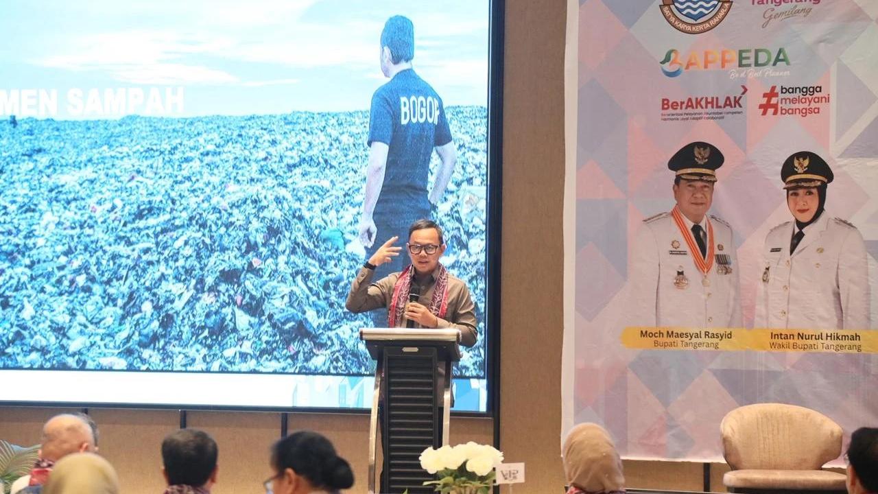 Wamendagri Bima Arya Sugiarto dalam Seminar Nasional Diskusi Aglomerasi Sustainable Aglo-City Summit 2026