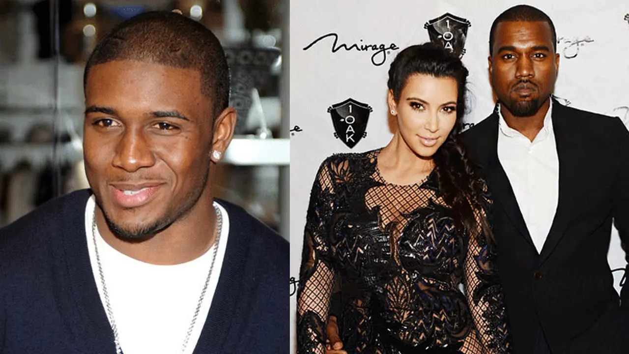 Kanye West-Kim Kardashian-Reggie Bush