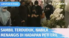 Nabila Ishma Nurhabibah mendatangi rumah duka sang kekasih, Eril di Gedung Pakuan Bandung. Di hadapan peti jenazah Eril, Nabila menangis sambil mendoakan sang kekasih. Tangis Nabila bahkan tak terbendung hingga harus ditenangkan keluarga.