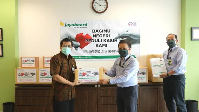Jayaboard Sumbang Ratusan APD untuk Tenaga Medis di Jakarta
