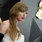 Taylor Swift dalam Grammy Awards 2024. (Jordan Strauss/Invision/AP)