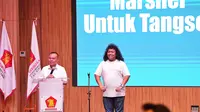 Partai Gerindra mengusung komika Marshel Widianto menjadi bakal calon Wakil Wali Kota Tangerang Selatan (Tangsel) pada Pilkada Serentak 2024. (Foto: Gerindra)