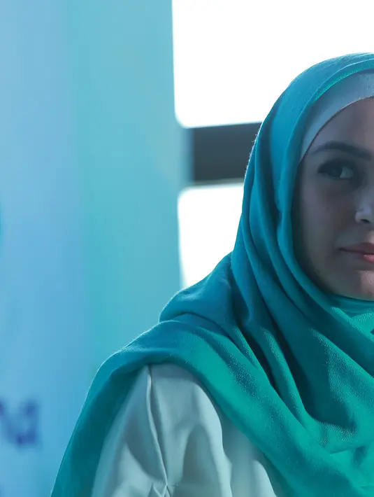 Bagi Shireen Sungkar penting untuk menjaga privasi karena ia tak ingin memperlihatkan aurat kepada orang yang bukan muhrimnya. (Galih W. Satria/Bintang.com)