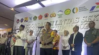 Kapolri Jenderal Listyo Sigit Prabowo memastikan bahwa Polri siap mengamankan arus mudik Lebaran Idul Fitri 1445 H melalui Operasi Ketupat 2024. (Liputan6.com/Muhammad Radityo Priyasmoro)