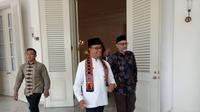 Dubes Inggris Moazzam Malik bertemu dengan Gubernur DKI Jakarta Anies Baswedan di Balai Kota Jakarta. (Liputan6.com/Delvira Chaerani Hutabarat)