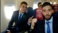 Pasukan Atletico Madrid Bertolak ke Milan