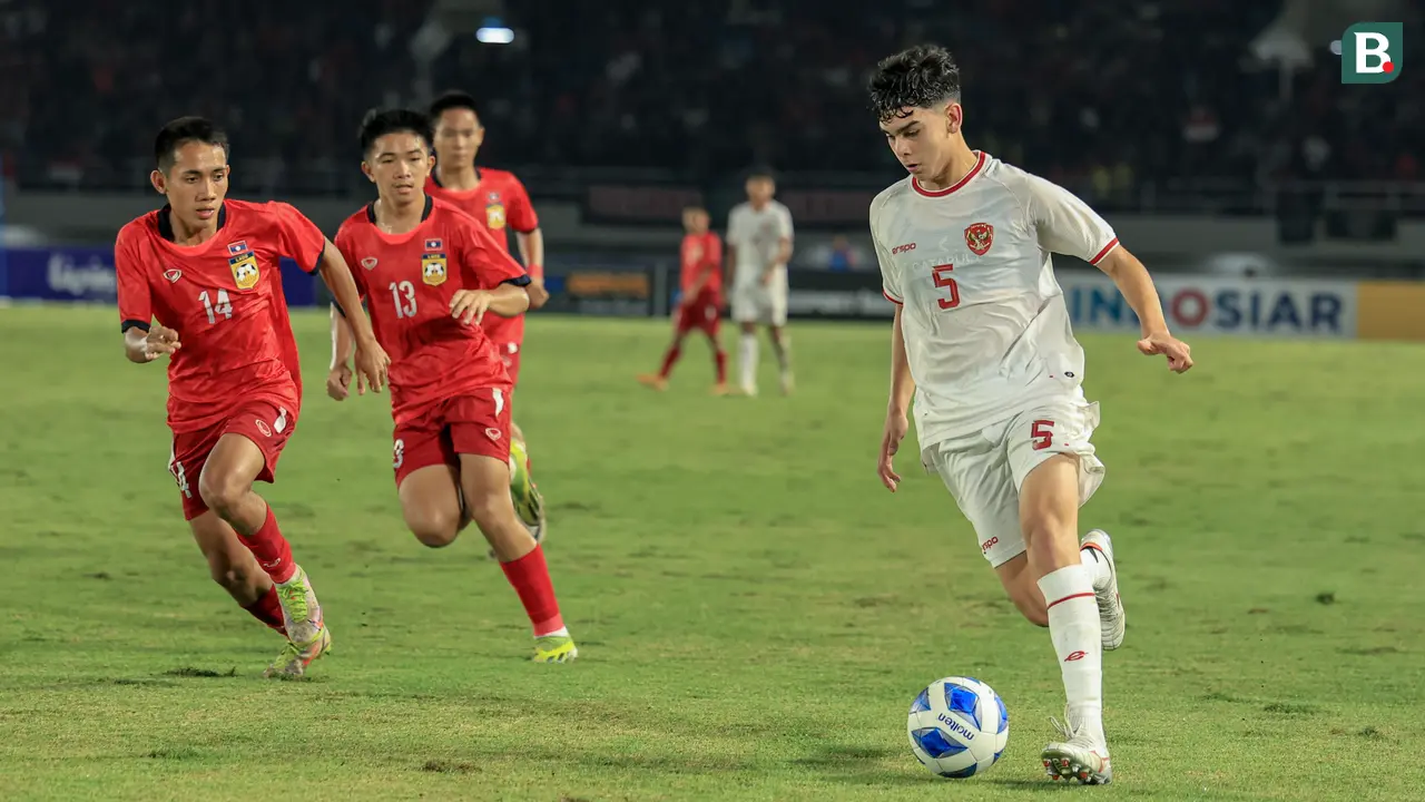 Foto: Timnas Indonesia U-16 Tampil Spartan, Gilas Laos Dan Segel Tiket Semifinal Piala AFF U-16 2024