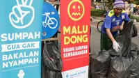 Ilustrasi masalah sampah di Indonesia. (Liputan6.com/Immanuel Antonius)