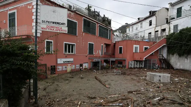 Banjir dan Longsor Akibat Hujan Deras Landa Italia, 12 Orang Hilang