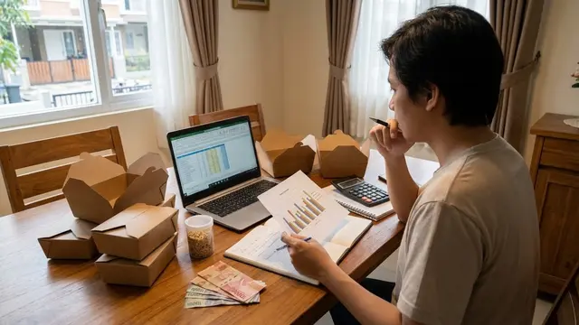 Cara Mulai Usaha Catering Nasi Kotak dari Rumah Modal Rp1 Juta/Gemini AI
