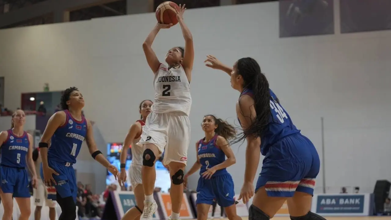 Indonesia Vs Kamboja di Basket Putri SEA Games 2023