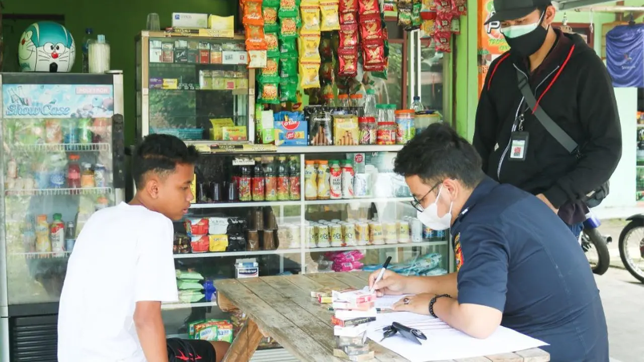 Cegah Rokok Ilegal Beredar, Bea Cukai Gencar Operasi Pasar Produk Rokok di Triwulan I 2021