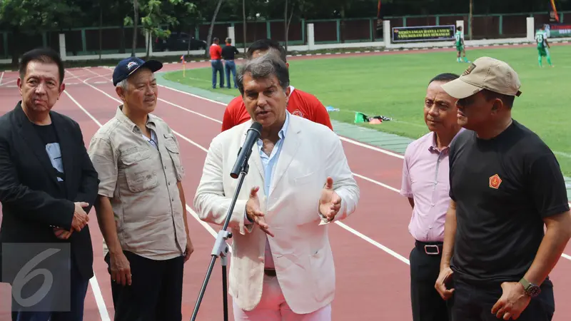 HUT Kopassus, Mantan Presiden Barcelona Joan Laporta Sambangi PS TNI