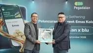 Pegadaian Gandeng blu BCA Digital Hadirkan Investasi Emas Mulai Rp10 Ribu