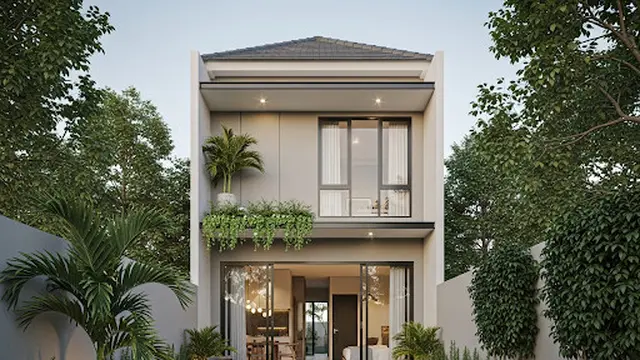 Rumah Minimalis Memanjang