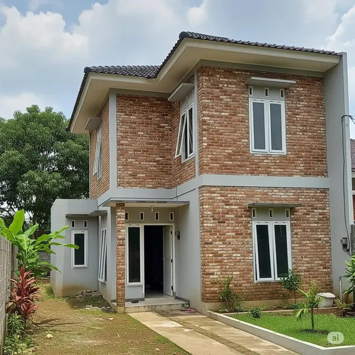 10 Inspirasi Desain Rumah Sederhana 2 Lantai di Desa, Nyaman, Asri, dan Hemat Biaya