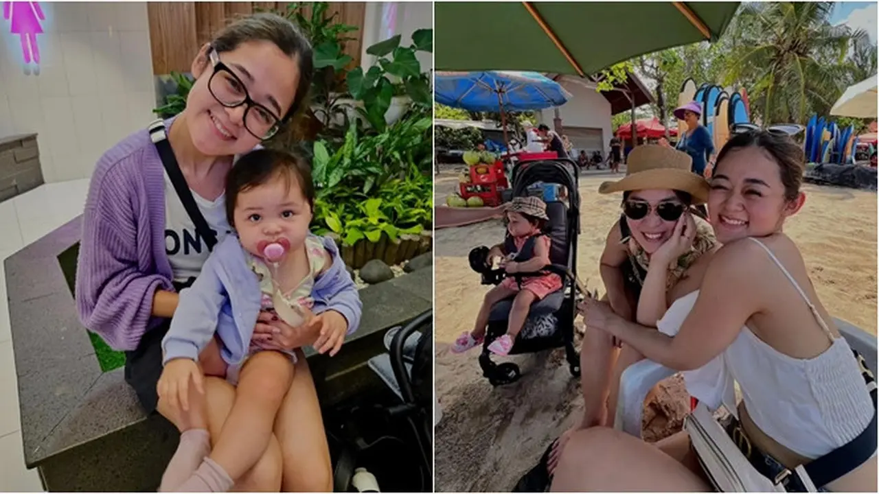 6 Potret Kebersamaan Gisela Cindy dan Keponakan, Momong Anak Gracia Indri