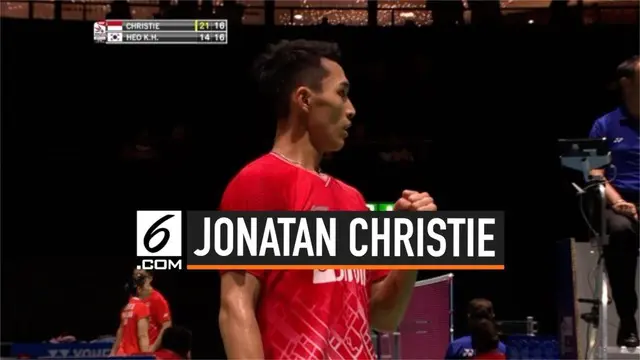 VIDEO: Perdana, Jonatan Christie Tumbangkan Kwang Hee Heo