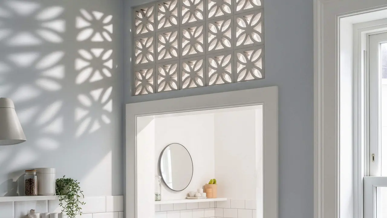 Desain Ventilasi Rumah dari Roster yang Estetik